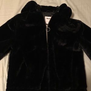 Black Fluff Jacket
